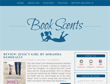 Tablet Screenshot of book-scents.com